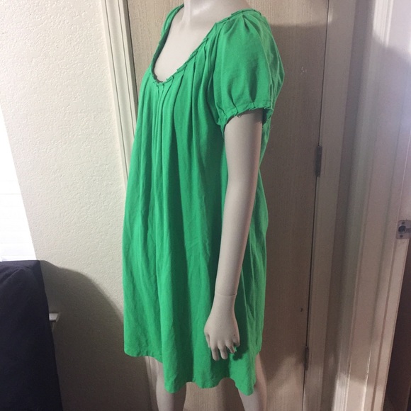 👗J. Crew Green T-Shirt Dress👗 - Picture 4 of 8